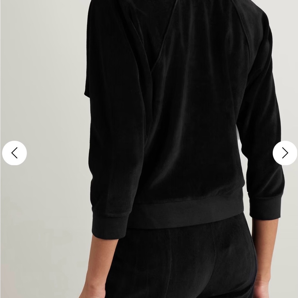 SUZIE KONDI
Saba cotton-blend velour sweatshirt - Picture 3 of 5